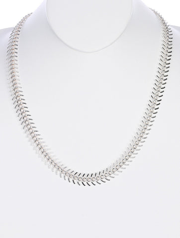 NECKLACE  AZN1203159RDSIV - Scarvesnthangs
 - 2