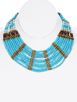 NECKLACE  AZN1387GDBLU