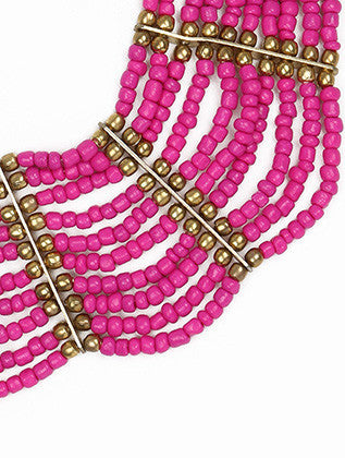 NECKLACE  AZN1388GDPNK - Scarvesnthangs
 - 3