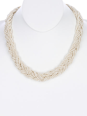 NECKLACE  AZN1404115GDWHT - Scarvesnthangs
 - 2
