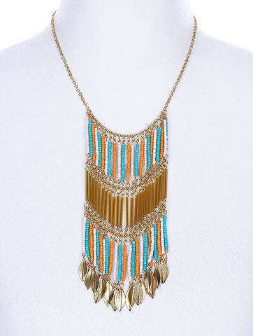 NECKLACE  AZN1404156GDMLT - Scarvesnthangs
 - 2