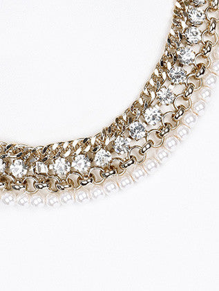 NECKLACE  AZN1404395GDCRM - Scarvesnthangs
 - 3