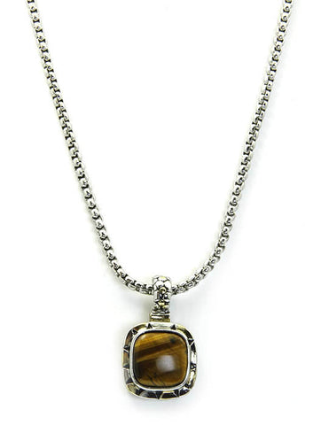NECKLACE  AZN1404530RDBRO - Scarvesnthangs
 - 2