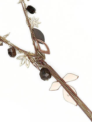 NECKLACE  AZN18715AGBRO - Scarvesnthangs
 - 3
