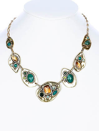 NECKLACE  AZN19812GDGRN