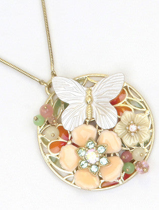 NECKLACE  AZN20813GDMLT - Scarvesnthangs
 - 3