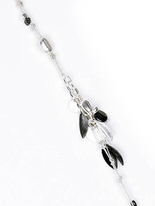 NECKLACE  AZN21014SVBLK - Scarvesnthangs
 - 3