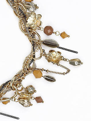 NECKLACE  AZN22014AGBRO - Scarvesnthangs
 - 3