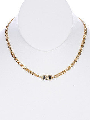 NECKLACE  BON10521GDCLR