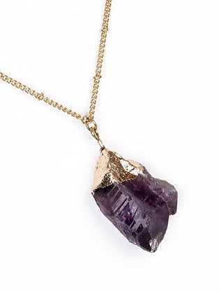 NECKLACE  BON1052MGPUR - Scarvesnthangs
 - 3