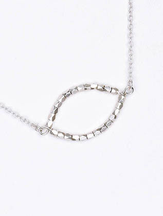 NECKLACE  BON1222MSSIV - Scarvesnthangs
 - 3