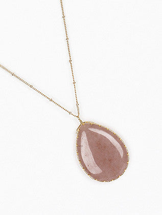 NECKLACE  BON14152GDGRY - Scarvesnthangs
 - 3