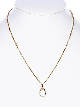 NECKLACE  BON14160GDCLR