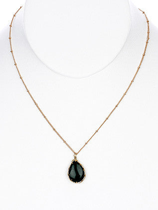 NECKLACE  BON99091GDDGRN