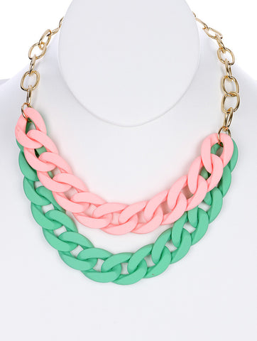 NECKLACE  BON99287GDMIN - Scarvesnthangs
 - 2
