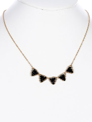 NECKLACE  BON99921MGBLK - Scarvesnthangs
 - 2