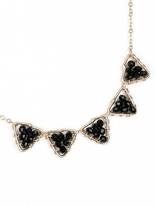 NECKLACE  BON99921MGBLK - Scarvesnthangs
 - 3