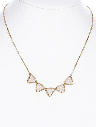 NECKLACE  BON99921MGWHT