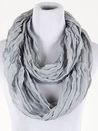 SCARF   FABRIC  BTF0040SIV