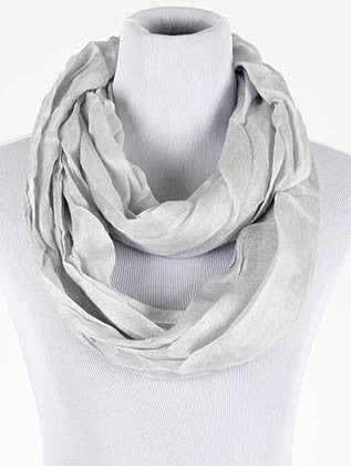 SCARF   FABRIC  BTF0042SIV - Scarvesnthangs
 - 1
