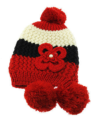 HAT AND CAP   EAR FLAP  BTH50721RED
