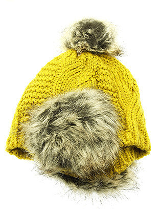HAT AND CAP   EAR FLAP  BTH99245YEW