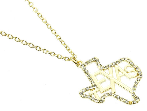 NECKLACE  BUN1104GDCLR - Scarvesnthangs
 - 2
