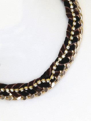 NECKLACE  BUN2159NGDBRO - Scarvesnthangs
 - 3