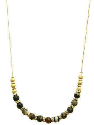 NECKLACE  BUN99012NGDBLK