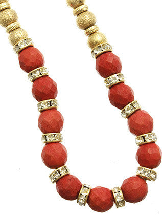 NECKLACE  BUN99012NGDCOR - Scarvesnthangs
 - 3
