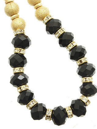 NECKLACE  BUN99018NGDBLK - Scarvesnthangs
 - 3