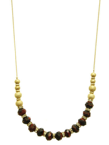 NECKLACE  BUN99018NGDCOR - Scarvesnthangs
 - 2
