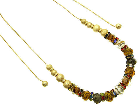 NECKLACE  BUN99019NGDMTA - Scarvesnthangs
 - 2