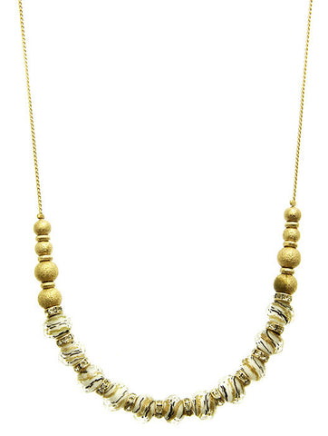 NECKLACE  BUN99019NGDNAT - Scarvesnthangs
 - 2