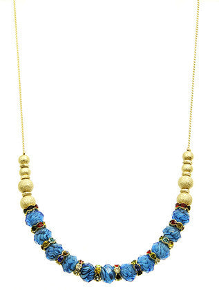 NECKLACE  BUN99020NGDBLU
