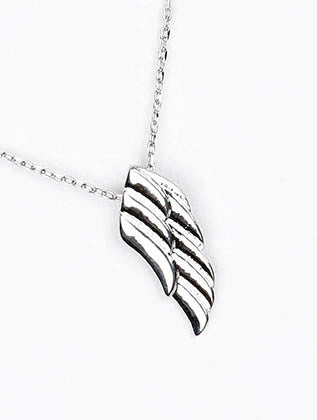 NECKLACE  BUN99291RDSIV - Scarvesnthangs
 - 3