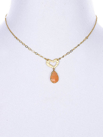 NECKLACE  BYN2066MGCOR - Scarvesnthangs
 - 2