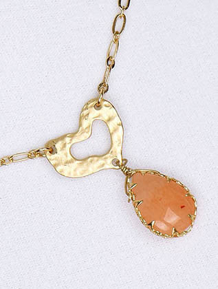 NECKLACE  BYN2066MGCOR - Scarvesnthangs
 - 3