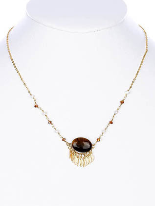 NECKLACE  BYN2180GDBRO