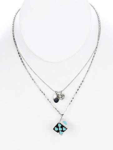 NECKLACE  BYN95196RDMIN - Scarvesnthangs
 - 2