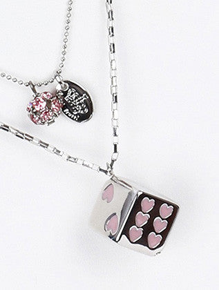 NECKLACE  BYN95196RDPNK - Scarvesnthangs
 - 3