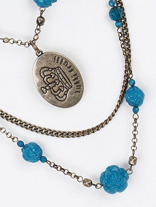 NECKLACE  BYN95429BOBLU - Scarvesnthangs
 - 3