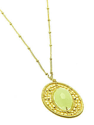 NECKLACE  BYN99083MGGRN - Scarvesnthangs
 - 3