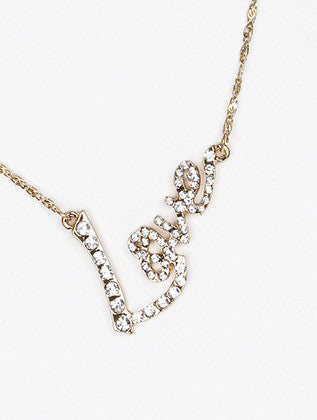 NECKLACE  CFN8226GDCLR - Scarvesnthangs
 - 3