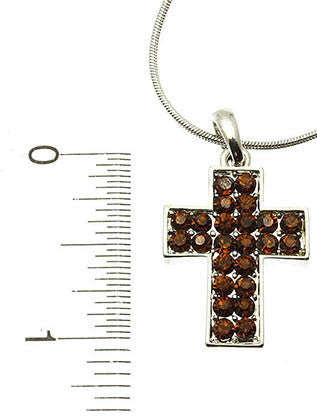 NECKLACE  CJN0571RDBRO - Scarvesnthangs
 - 3