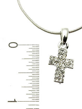 NECKLACE  CJN1309RDCLR - Scarvesnthangs
 - 3