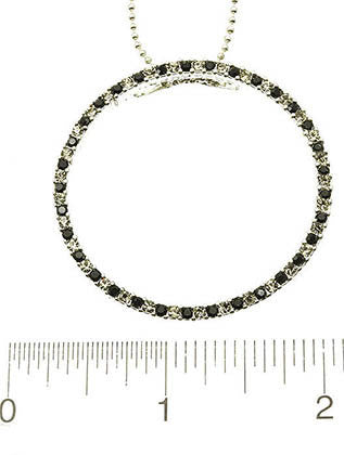 NECKLACE  CJN99007LRDBLK - Scarvesnthangs
 - 3