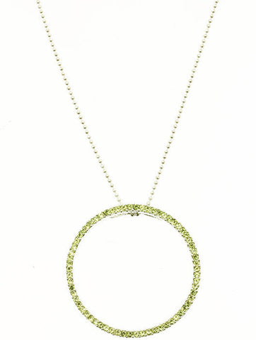 NECKLACE  CJN99007LRDGRN - Scarvesnthangs
 - 2