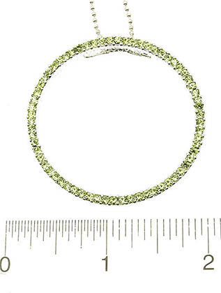 NECKLACE  CJN99007LRDGRN - Scarvesnthangs
 - 3