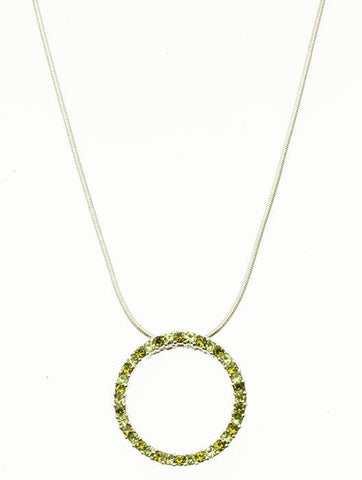 NECKLACE  CJN99007SRDGRN - Scarvesnthangs
 - 2